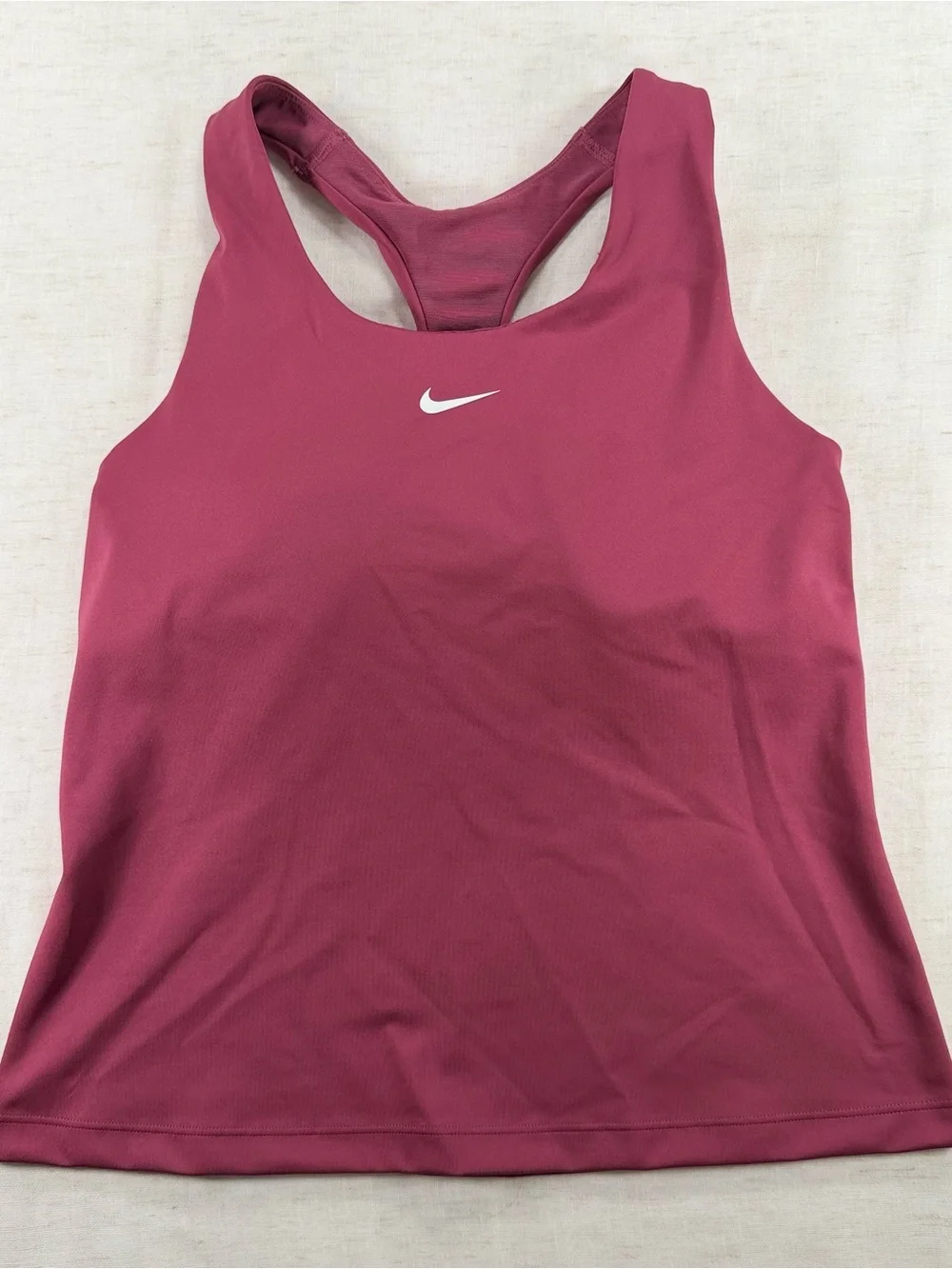 Nike Dri-FIT Racerback Tank - Mauve Pink